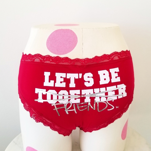 Victoria's Secret PINK Vintage Low Rise Hipster Cheeky Graphic Panty NWT - Picture 2 of 12